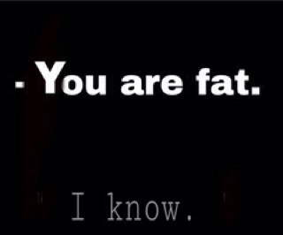 Fat girl. Before : 100 kg, now:96,6 kg, objectif: 60kg. I cut myself.