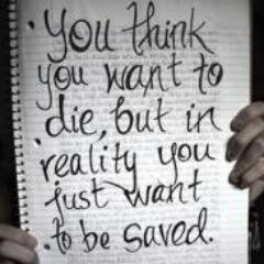 too tired to live, too scared to die