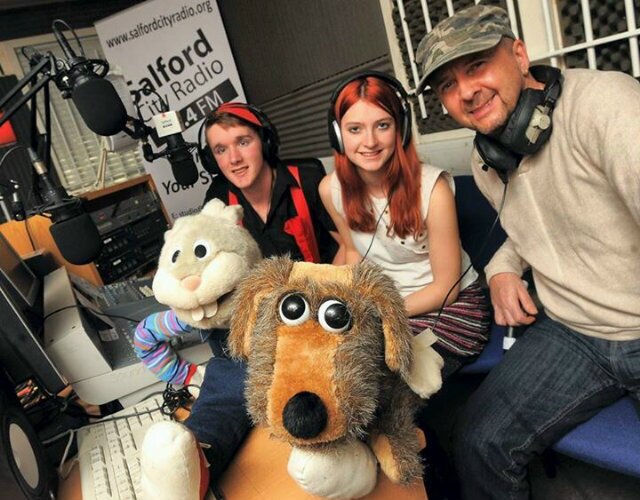 Join Dodge, Rebecca, JK Daniels, Benny The Rabbit, Trevor The Dog and Posh Josh, LIVE every Friday from 12pm on @salfordcradio