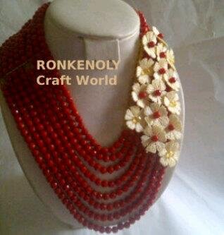 RONKENOLY Craft World is a cautious Beaded Jewelry Crafter. We take your orders with pleasure! We bead-You wear-You Love!  learn a skill!  4 inquiry - 234D5072
