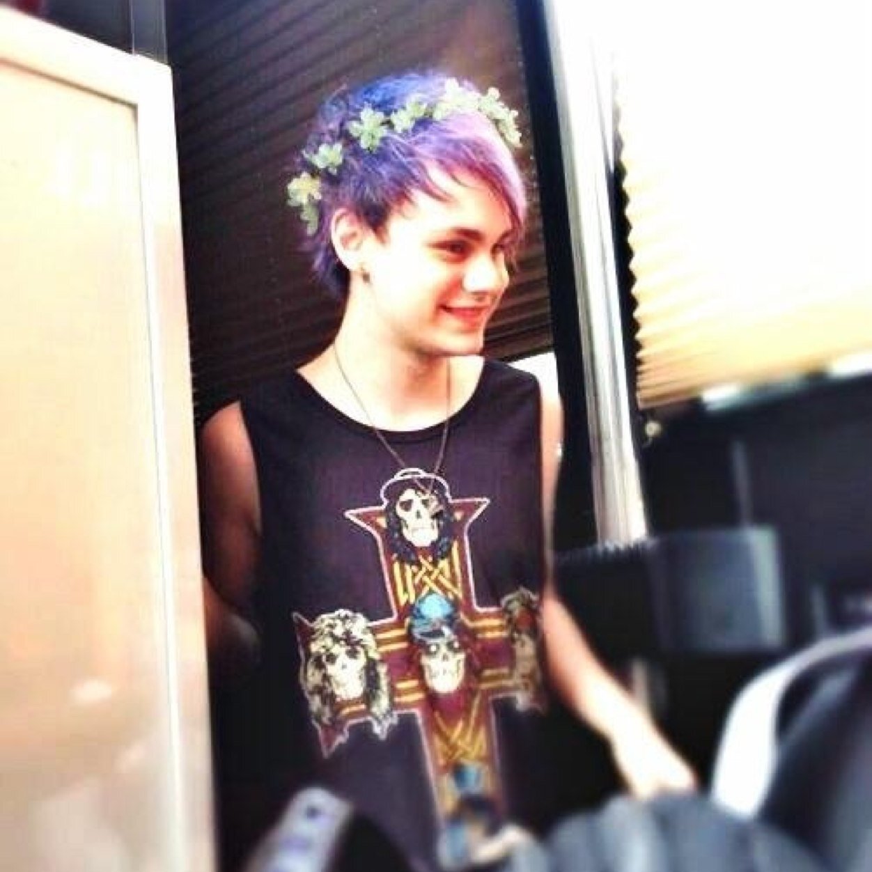 Hey follow @pxnkhoran182 my main account, if you'd like, i follow back (: