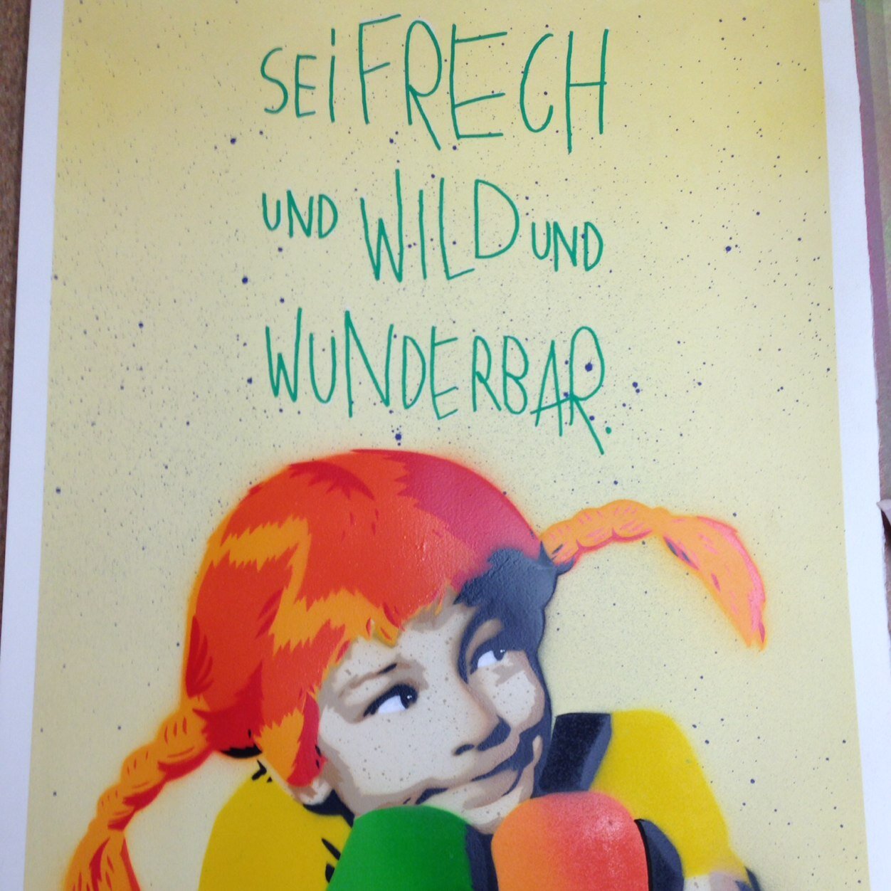 Soop. Stencil artist from Wuppertal, Germany.