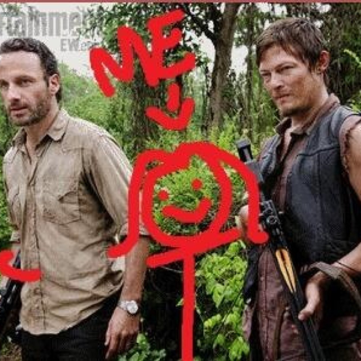 TestSubject_19's profile picture. Let's be real, I'd be useless in the apocalypse. Doesn't mean I can stop fangirling about it!!