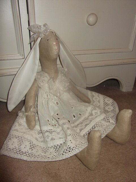 love handmade gorgeous things?  rabbits ,, cats dogs i make all kinds of lovely shabby chic items !