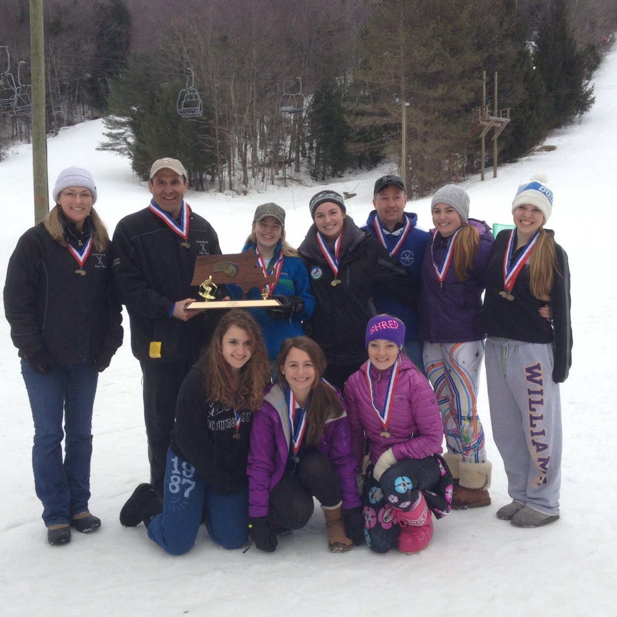 Lunenburg Leominster co-op alpine ski racing 
2013 Girls alpine State Champions