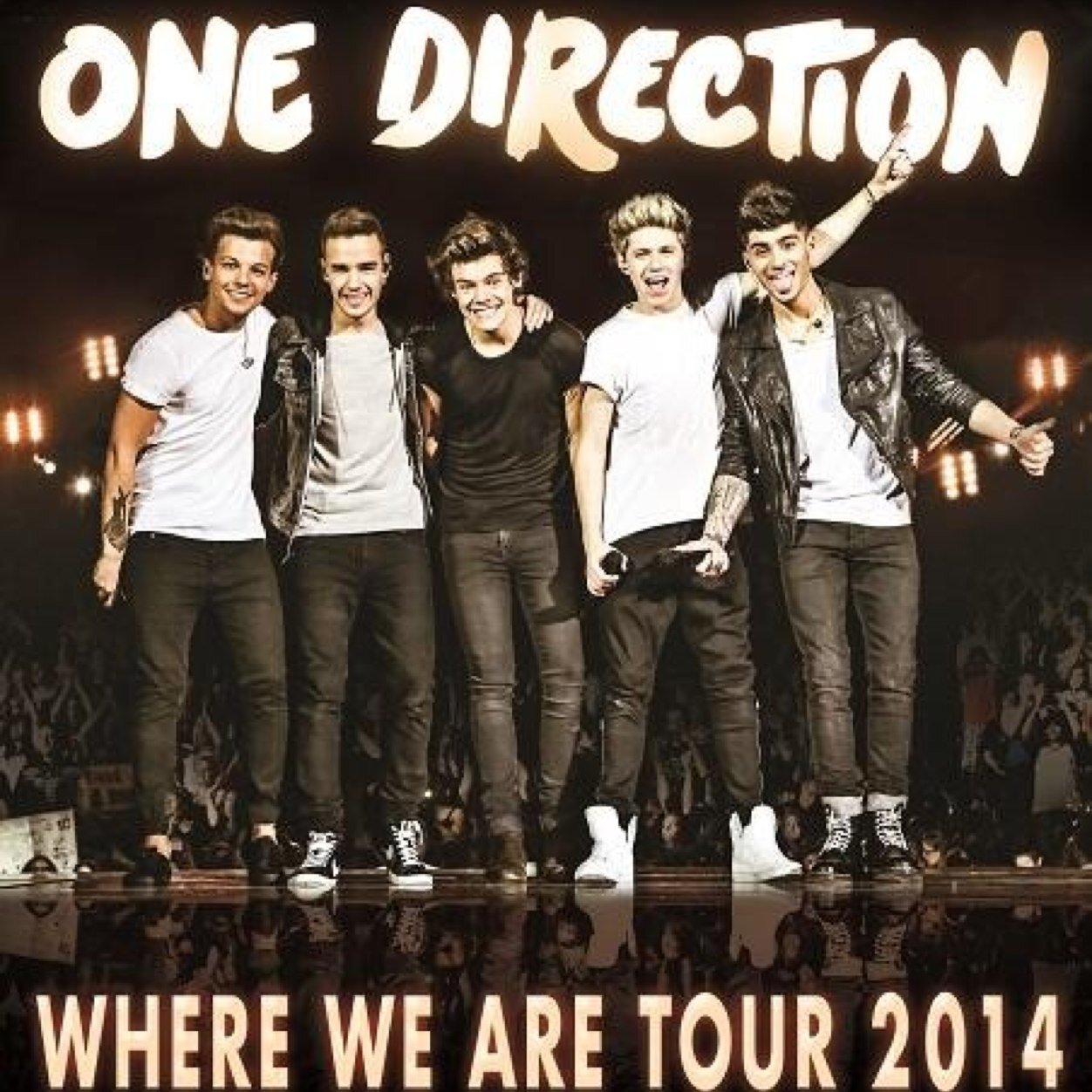 Help us spread the word to wear RED to the 2014 {Where We Are} One Direction concert in Tampa, Florida. October 3, 2014.