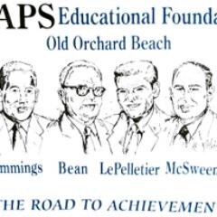 Awarding scholarships to Old Orchard Beach High School Seniors #OOBMAPS #OOBSchools