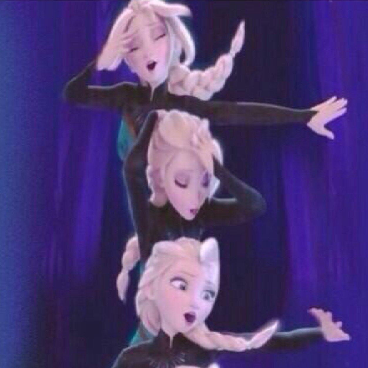 Hey, the names Elsa. I have really blonde hair, and a little sister names Anna. I have magical powers to freeze everything..but its a secret..shh. Conceal it.❄️