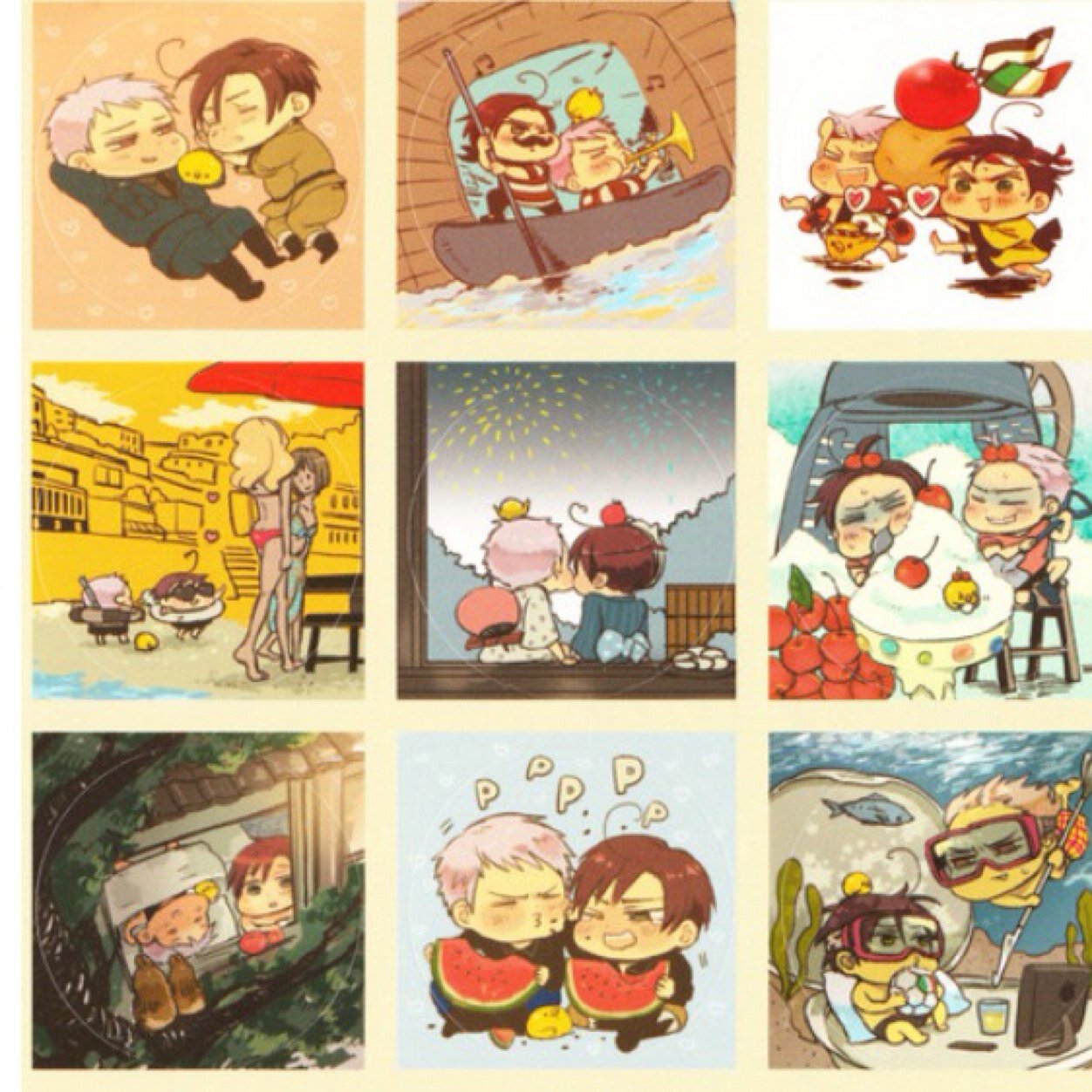 Okay I play as canada, romano, and South Korea.My muses are gay.Just start an rp with me. ((Multiverse))