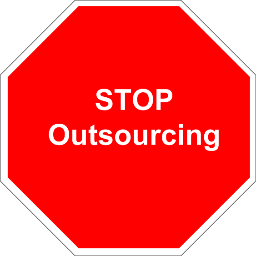 Outsourcing is a scourge. It's not about skills, it's about cheap labour not regulated by employment law. Cheap labour is abused labour that undermines UK jobs!