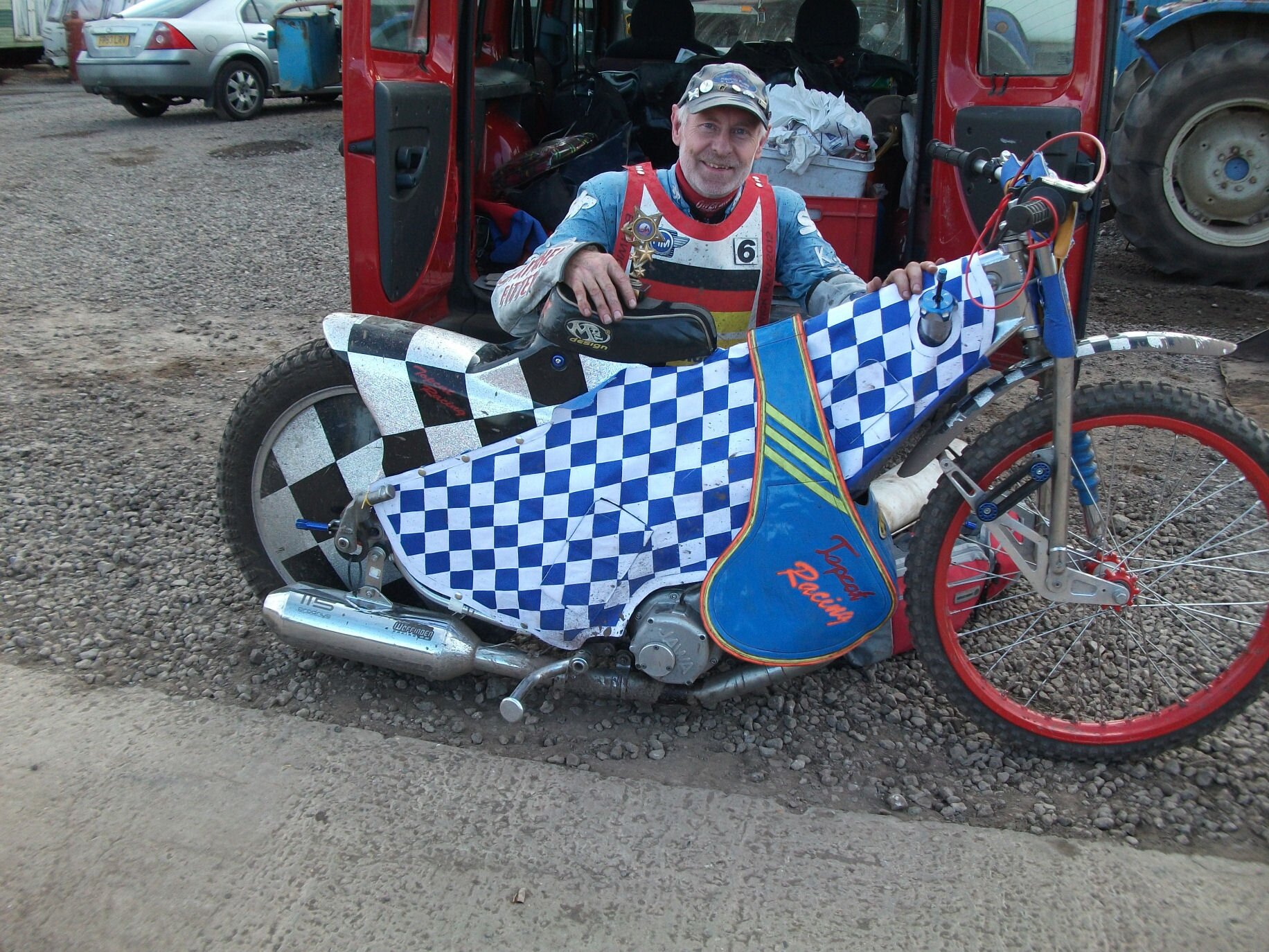 TopcatRed's profile picture. Amateur speedway rider,Ducati owner. R9T owner. Speedway amateur rider.Likes two wheel sport!