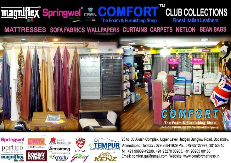 COMFORT (The Foam Furnishing Shop) was incepted in the year 2001 as a Distributor, Trader and Retailer of a wide range of Foam and Home Furnishing Products.