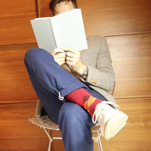 I sell stylish socks to stylish men. On Twitter I share a little about lots and lots about socks. Disclaimer - my views totally represent those of the company