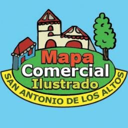 El Único Mapa Comercial Ilustrado de San Antonio de los Altos