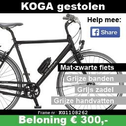 Help mee met het terug vinden van mijn gestolen Koga CityLite.