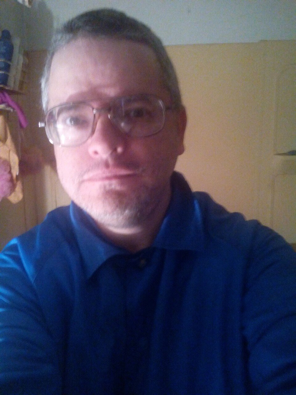 Nice guy. 48 years old.  Born in Fort Benning GA. One dog and one cat. Baptist. Engaged. Can make friends very easily.