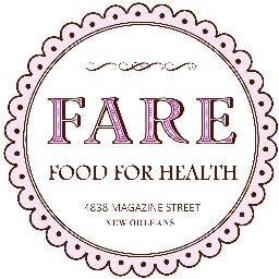 The newest staple of Magazine Street, FARE is an apothecary-inspired shop that sells organic & paleo-friendly meals, snacks, coffee, juices & smoothies.