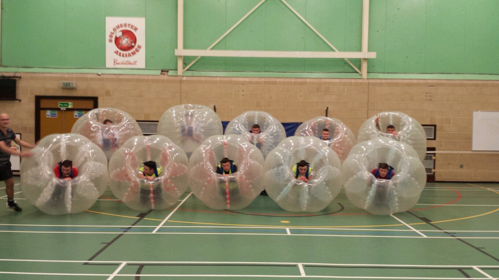 Bubble football we bring the mayhem to you