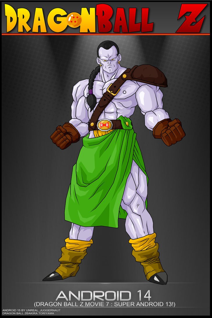 I am Android 14. After Gero's death, I and two others were released. Goku will die by /our/ hands. Anyone that stands in our way will perish, got that? {DBZRP}