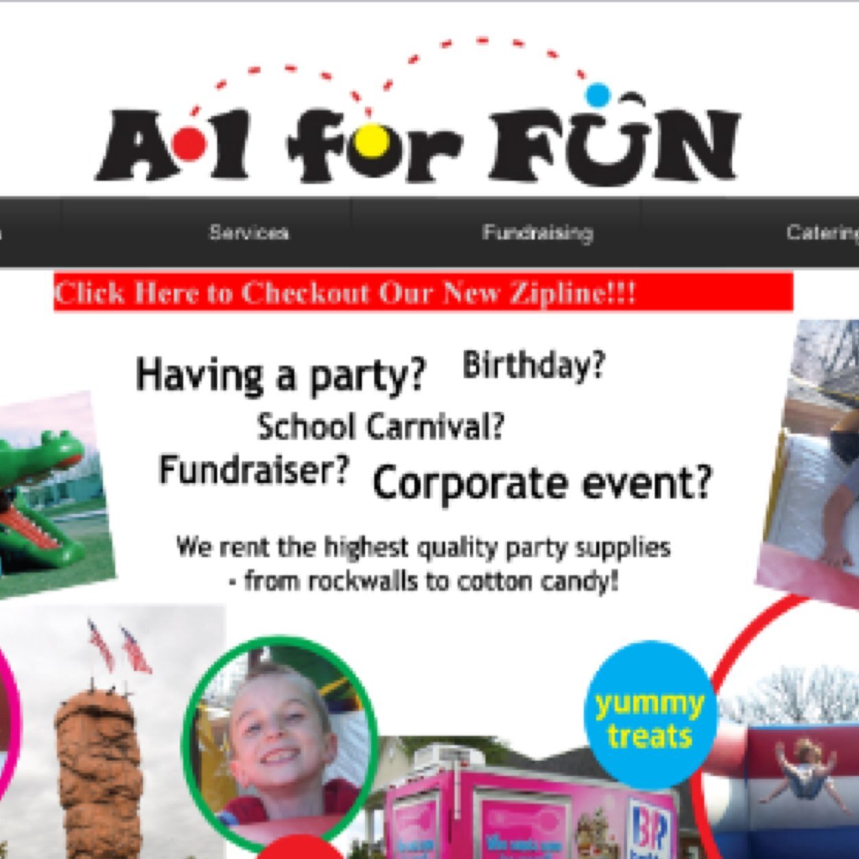 A local muncie business that brings the fun to you. With over 50 inflatables, a Rockwall, and even a Mobile Zipline we offer fun for all ages Call 765-717-3098