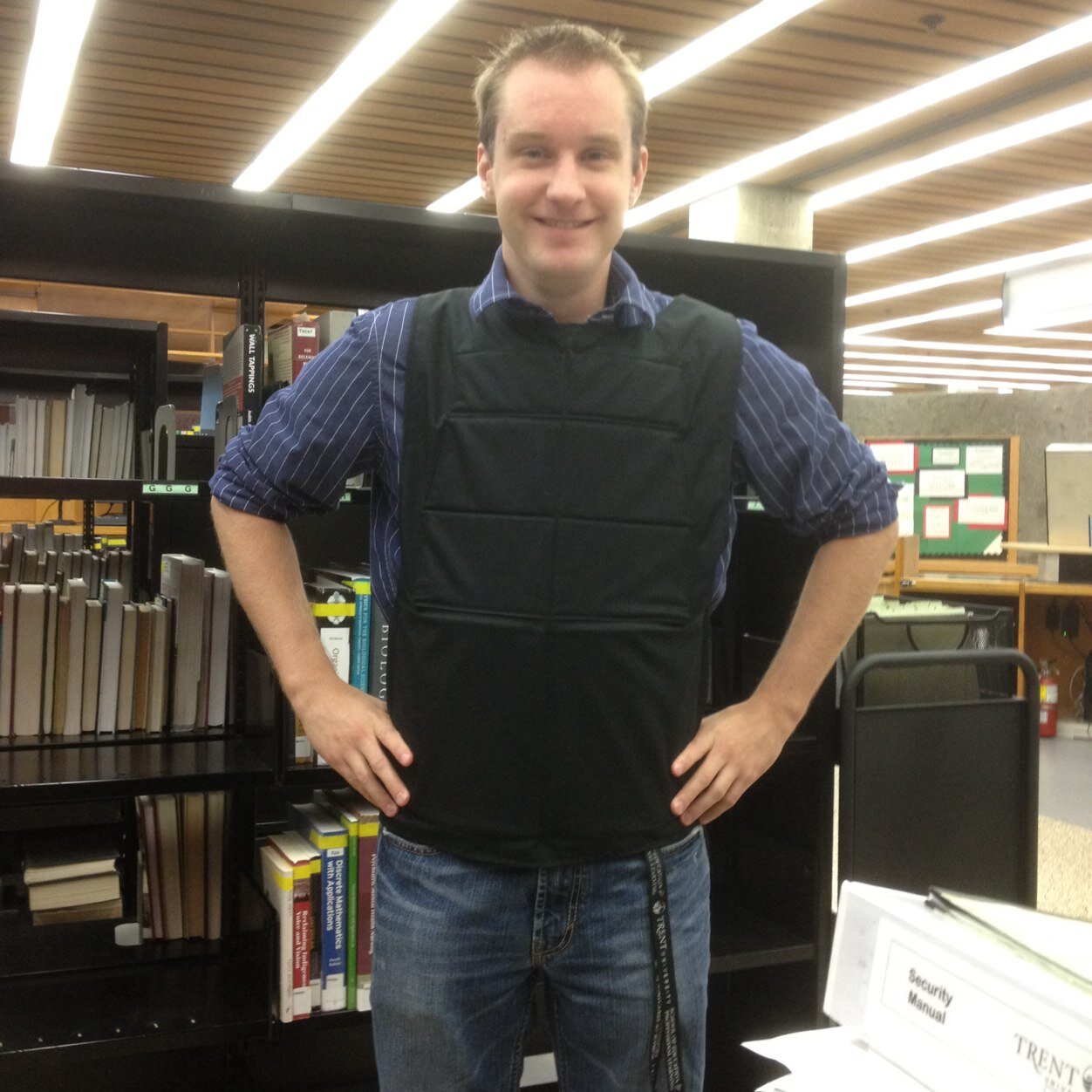 Information Security Officer at Trent University and part-time professor at Fleming College.