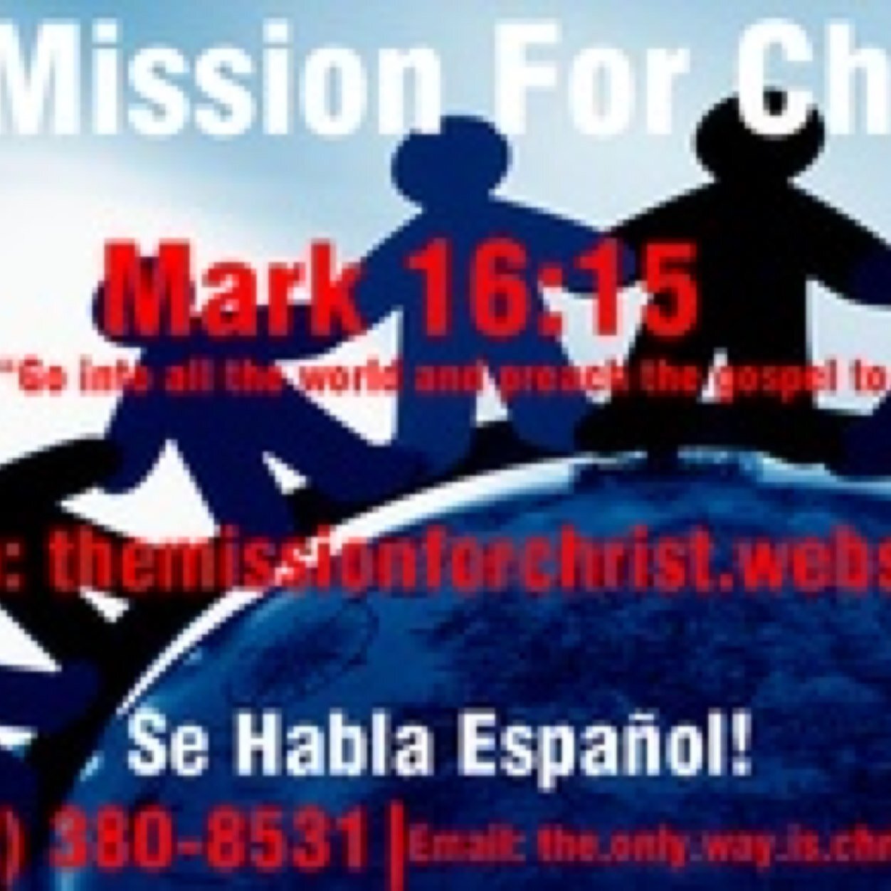 We are a Non-Profit organization wanting to reach out to people for Christ, Office: (602)-380-8531 Website: http://t.co/Re20IpmFcC Se Habla Español