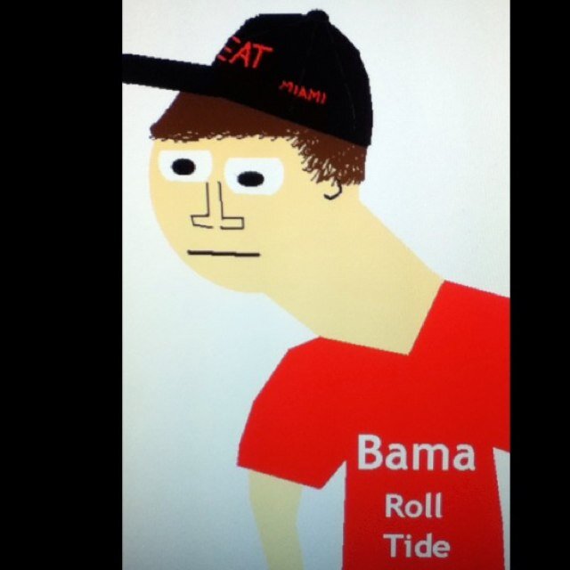 Just ur typical Bama, Heat, and Packers fan. Also i hav 23 snapbacks. Last, i em defufinitly straight.. promise. #ImBeast #Coombis