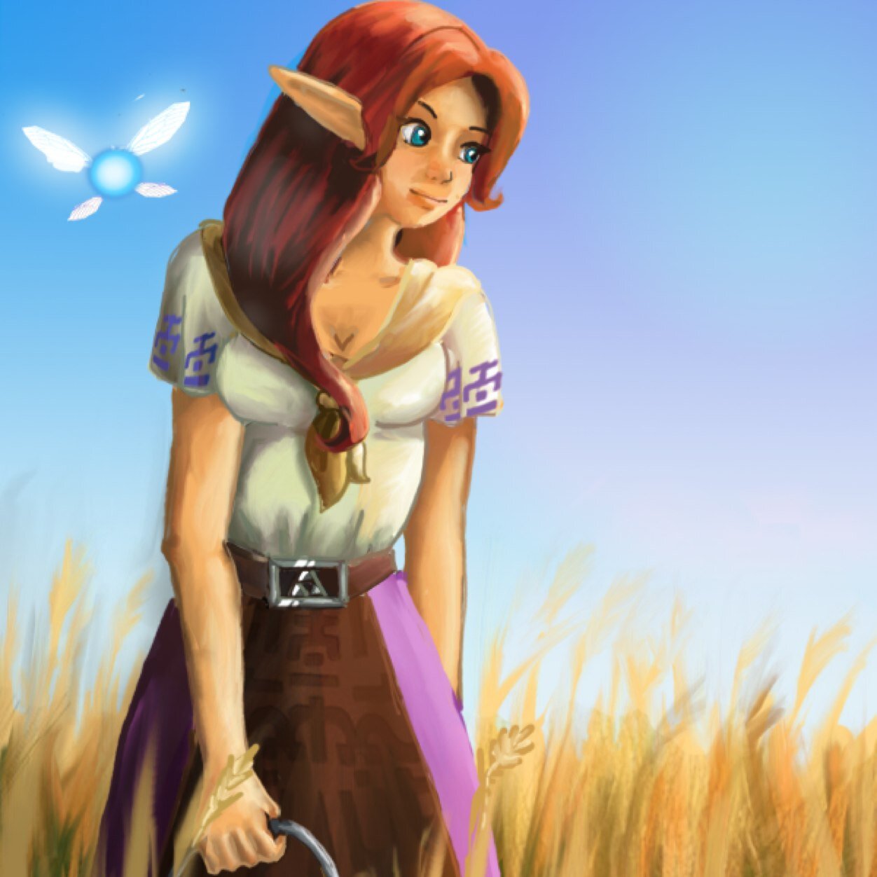 A free spirit and a fiesty redhead ready to explore. But dont forget about her milk. On sale every day, anytime, just have to stop by~ #LoZRP (+18)