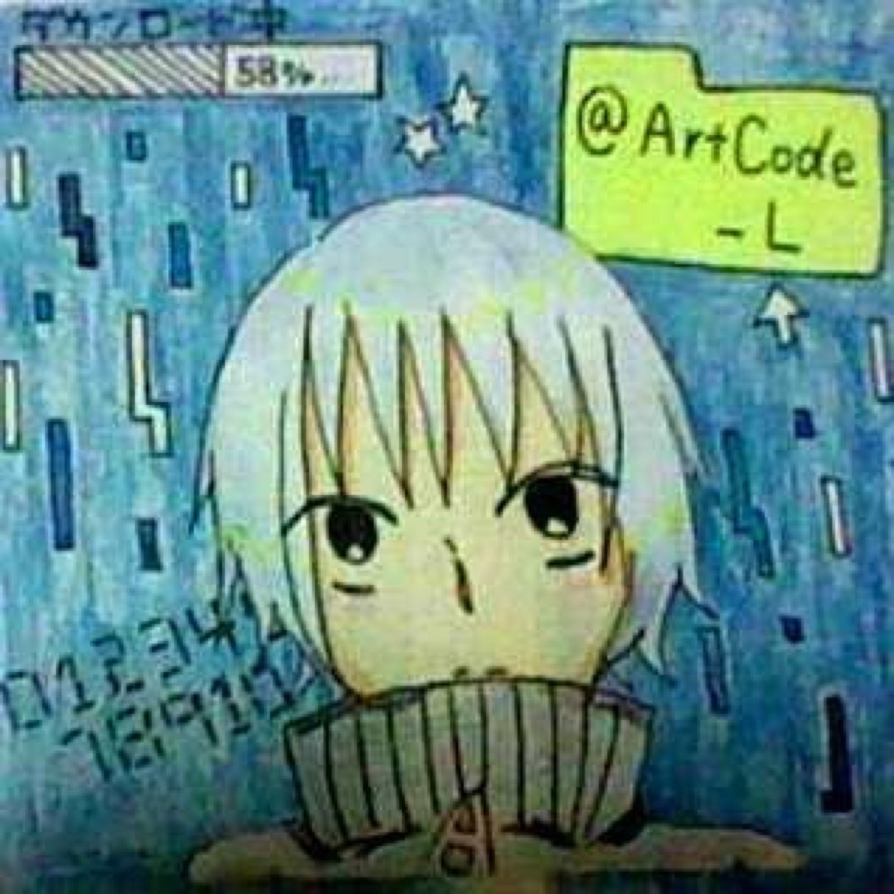 ArtCode_L's profile picture. リヤさん(＠riyasan2525)とのユニットでの作曲、編曲を行う(＠Ren_D_N)の創作アカウント