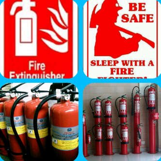 fire safety. pelatihan simulasi kebakaran.refil APAR