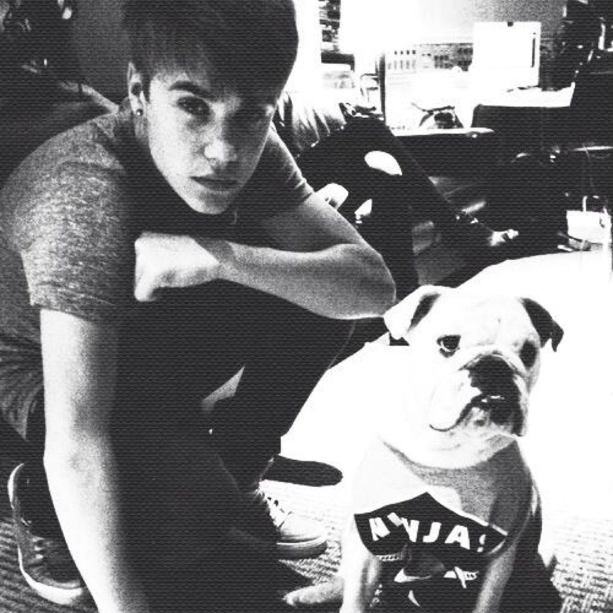 how much I love Justin ? Take the number 8 and turn it sideways to infinity and beyond ∞