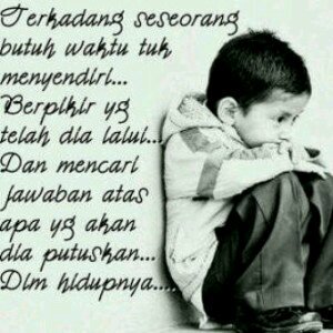 Kita jalani hidup ap ada nya