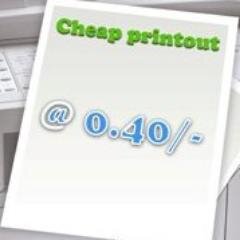 Cheap Printout service in chennai @ Rs:0.40*/- only
Dial: 9094454908 for more details