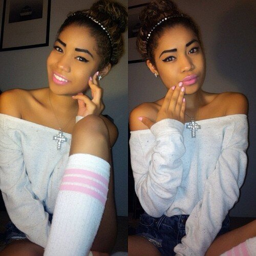 When I'm with you I don't care about anybody else.