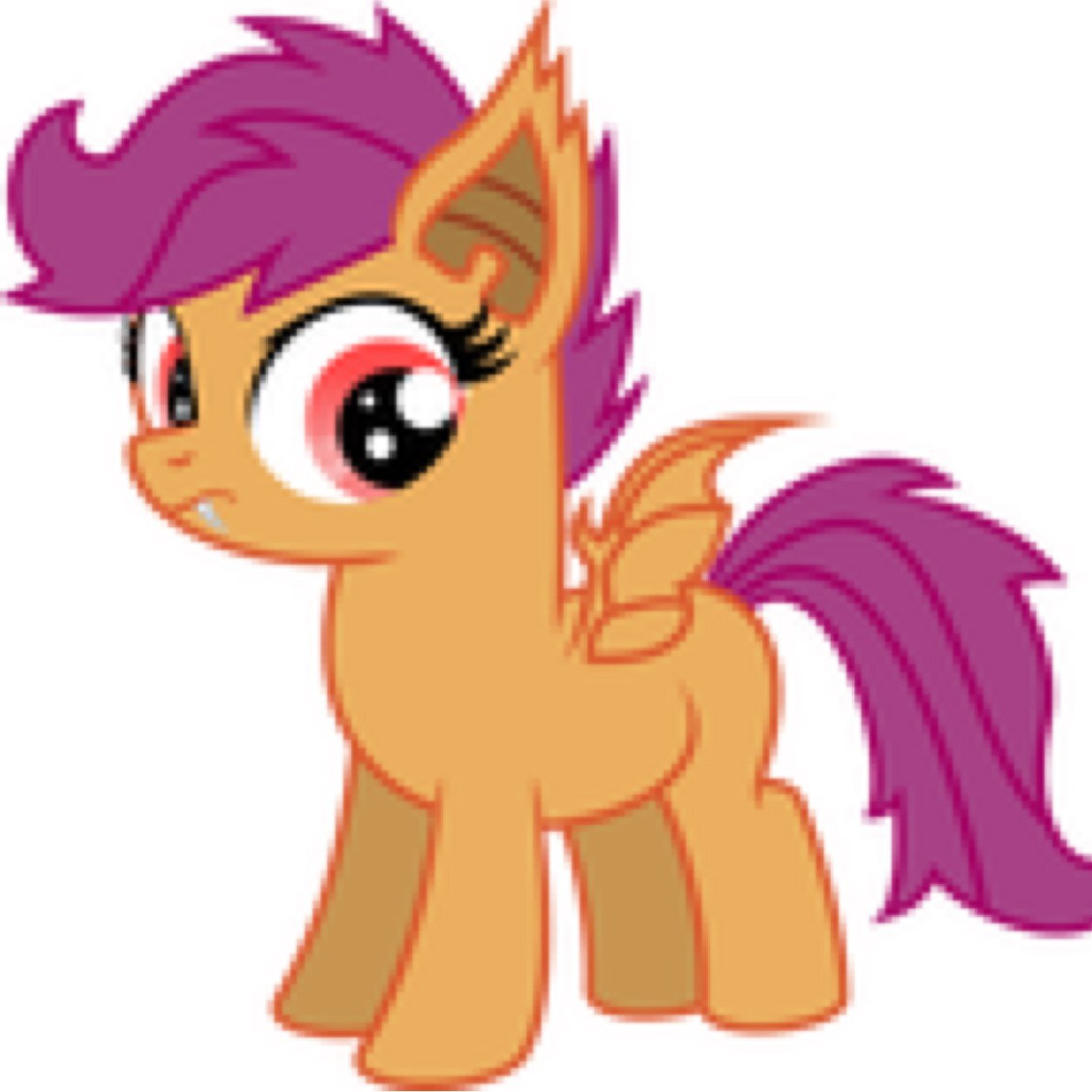 Screee! Haha Im ScootaBat member of the Bat-Color Crusaders,we wont stop till we get our Bat-Colors! ||NO.1 Fan of @mlp_RainbowBat|| {Bat of @mlp_Scoots}