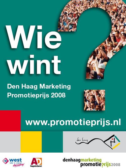 Dé stadsprijs voor de promotie van Den Haag!