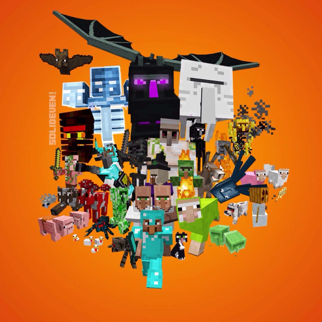 Hey Don't forget to follow|I'm going to be posting some awesome pics|MinecraftPE|MinecraftXbox360|And ReTweet please