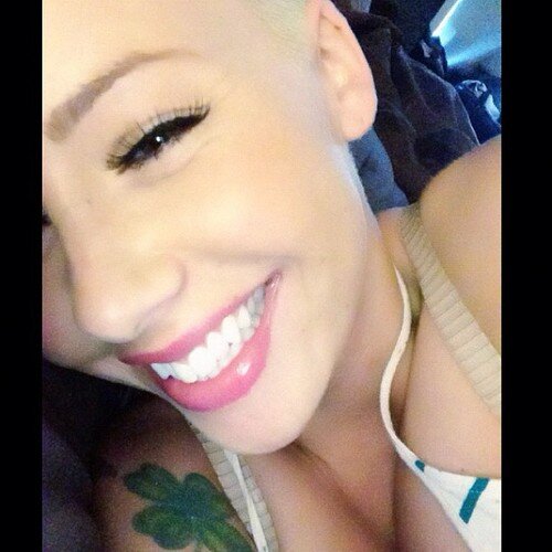 She says she doesn't care, but her eyes tell a different story.