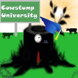 Cowstump is a fictional university comedy read as a radio broadcast. Not intended as health advice, does not reflect real persons, facilities or communities