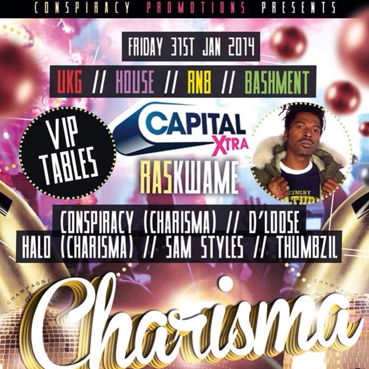 The New Club Night Brand #Charisma - Next Event 31/1/2014 @ Socialite Bar (Muswell Hill) Info or VIP Tel: 07747 440 119 / BB Pin: 7A82336A