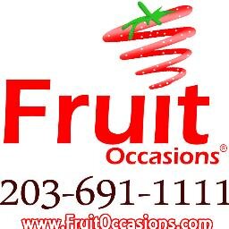 Fruit Occasions is a local fruit bouquet and arrangement business. We have beautiful fresh fruit arrangements as well as chocolate dipped fruit.