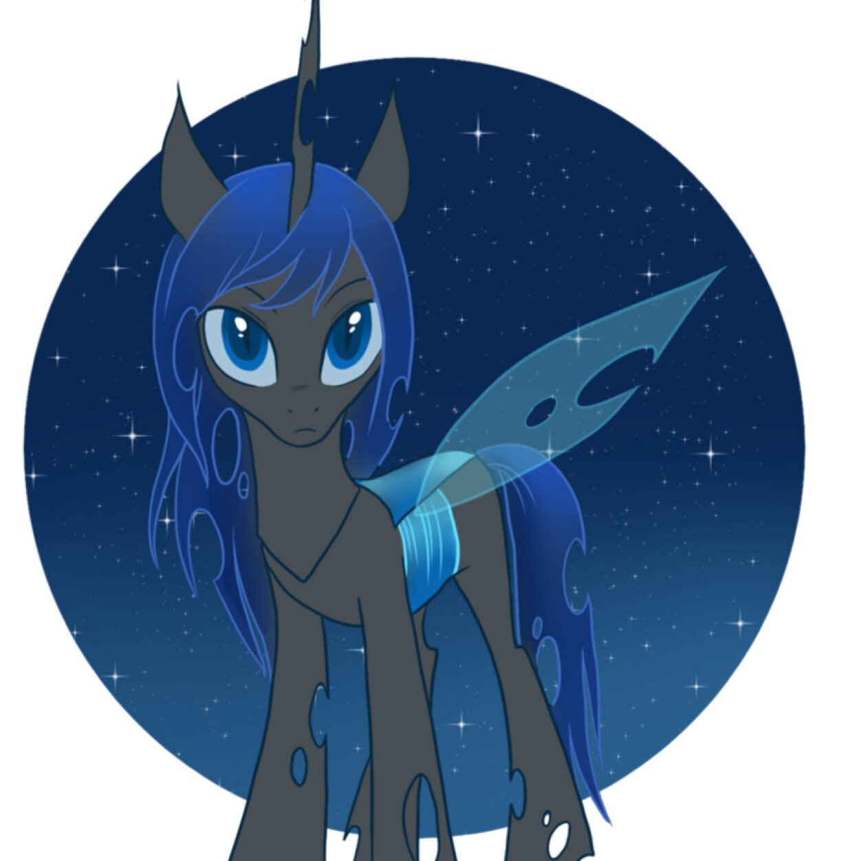 Hi ... Dad is @mlp_RayBullet my friend @Mlp_NyanBright im single ... Harmless ... Mood always=bored or happy or sad im a girl
