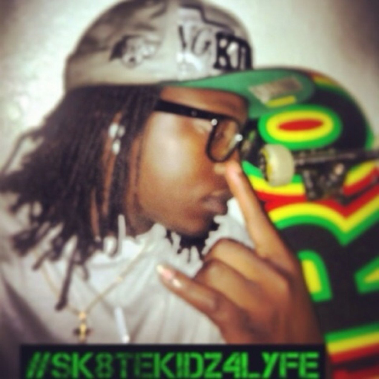 Yung,strong,thankful,and blessed #sk8tekidz4lyfe