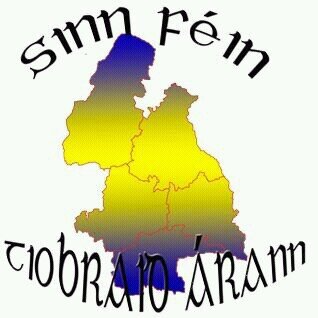 SinnFeinTipp's profile picture. Sinn Féin Tiobraid Árann. 
An tAonach /Tulach Sheasta, Carraig na Siúire /Fiodh Ard,Cluain Meala /An Chathair, Durlas /An Teampall Mór,
Caiseal /Tiobraid Árann.
