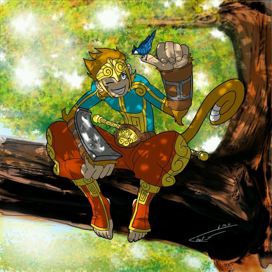 yo!names mo!the TRUE demon king of everything!and yes im a monkey! weapon is:@damienrockbell roleplay/real life