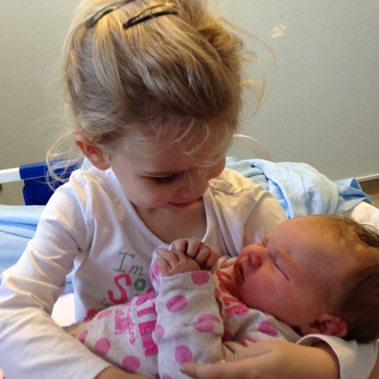 Has two perfect beautiful girls and amazing family and friends!