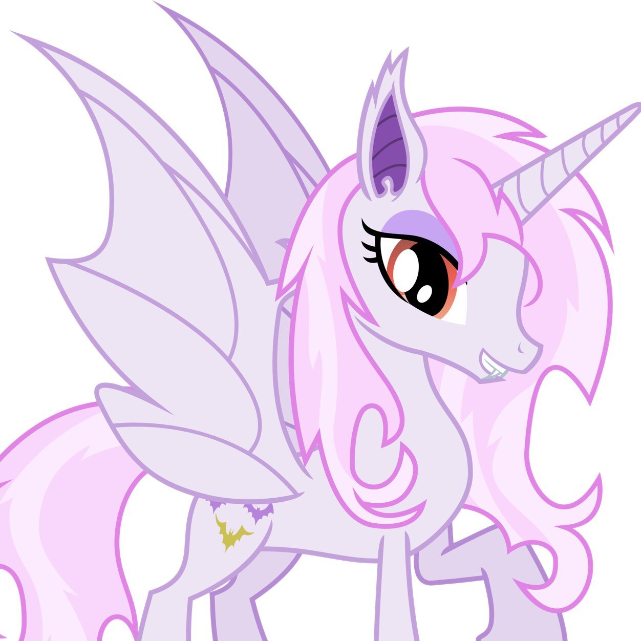 The most beautiful Batpony in all of Equestria.{French Batpony Model} ||Bat of @mlp_Fleur||