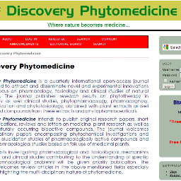 phytopharmacology pharmacognosy phytotoxicology.