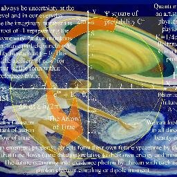 I am on Twitter to promote an artist theory on the physics of 'time' called Quantum Atom Theory. An interactive quantum theory with an emergent uncertain future