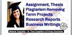Academic writer, assignment, thesis, term projects, research papers , business writer